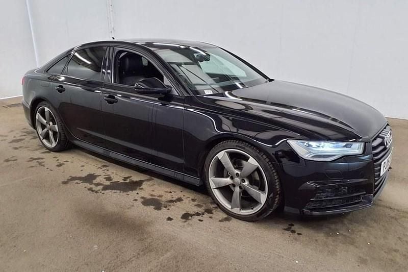 Used Audi A6 Black Edition 190 HP (139 kW) 2015 Black Sedan