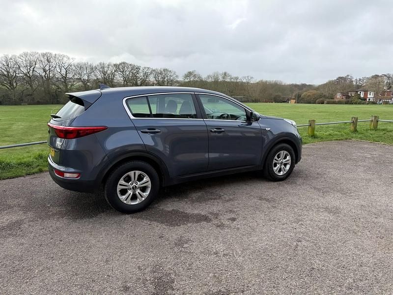 Used Kia Sportage 114 HP (83 kW) 2018 Blue SUV