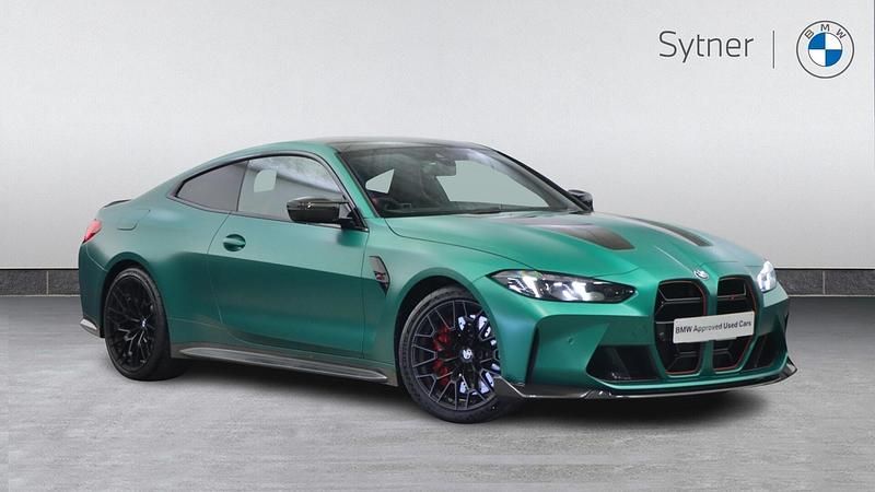 Green Used 2024 BMW M4 Comfort Edition Coupe | £102,000 (Expensive) - Image 1/4