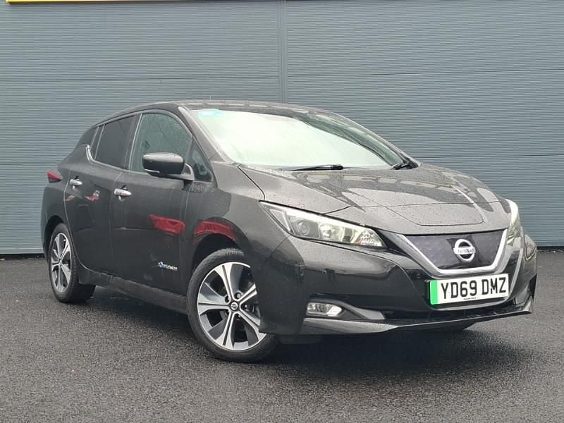 Used Nissan Leaf N-Connecta 110 kW (150 HP) 2020 Black Hatchback
