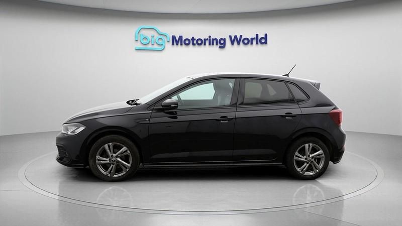 Used VW Polo R-line 94 HP (69 kW) 2023 Black Hatchback