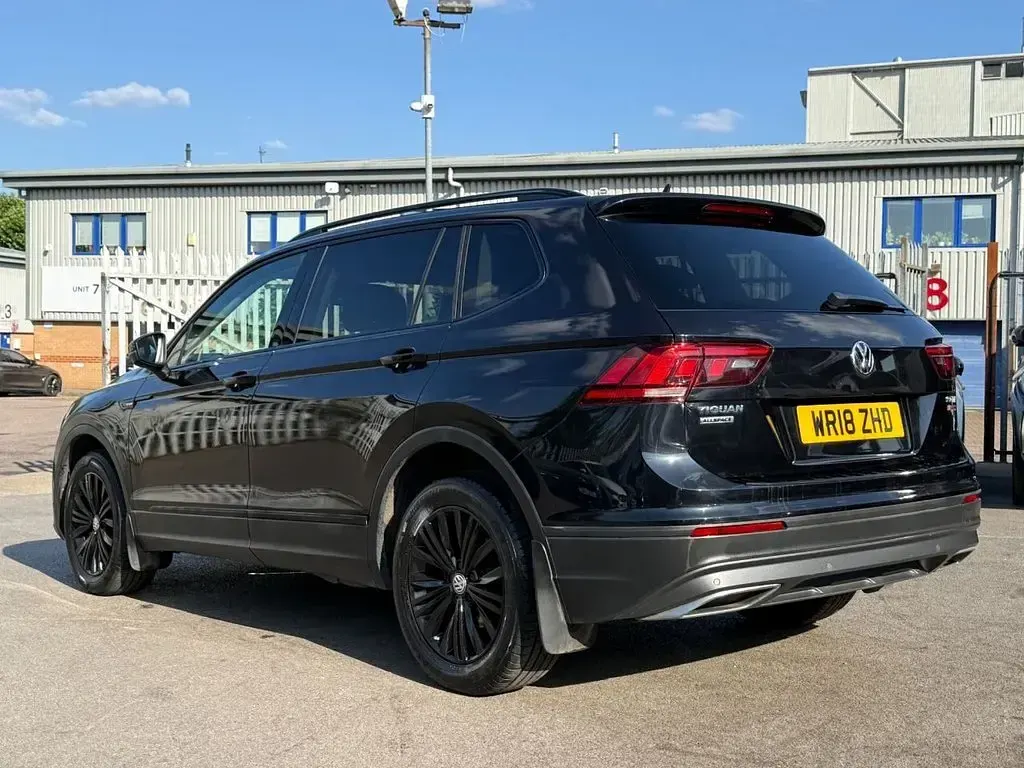 Used VW Tiguan Allspace SE 150 HP (110 kW) 2018 Black SUV