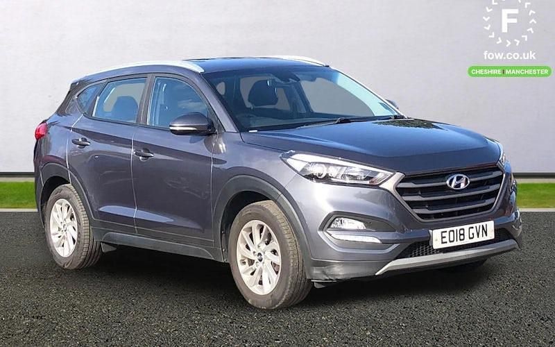Used Hyundai Tucson SE 141 HP (103 kW) 2018 Grey SUV