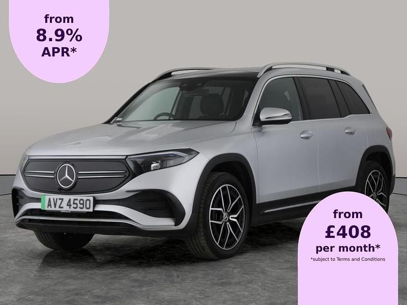Silver Used 2023 Mercedes EQB350 AMG line SUV | £28,256 (Fair price) - Image 1/2