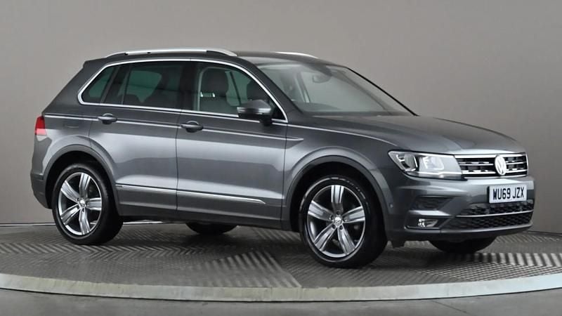 Grey Used 2019 VW Tiguan Match SUV | £17,998 (Fair price) - Image 1/4