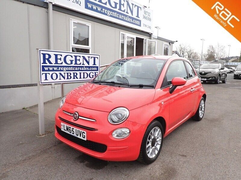 Pink Used 2015 Fiat 500 Pop Star Hatchback | £4,995 (Fair price) - Image 1/4