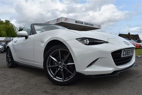 White Used 2015 Mazda MX5 Inclusive Cabriolet | £13,795 (Fair price) - Image 1/1