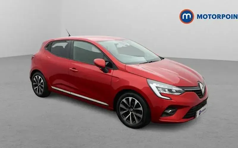 Używany Renault Clio V Iconic 101 KM (74 kW) 2020 Czerwony Hatchback