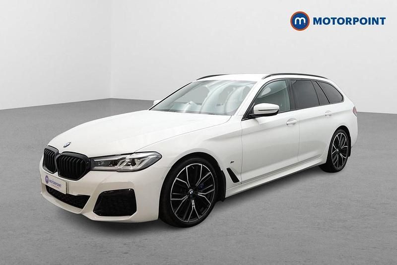 Used BMW 520 M Sport 2021 White Estate
