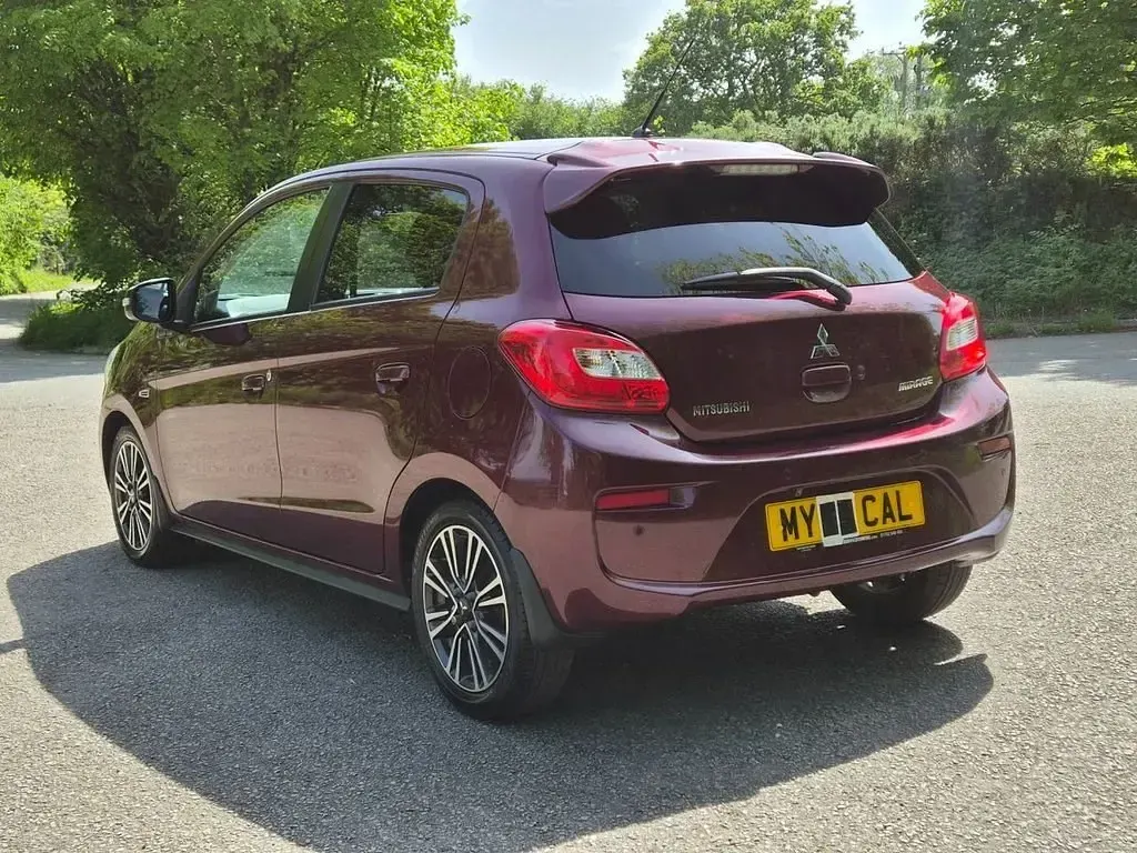 Usado Mitsubishi Mirage 2019 Roxo Citadino