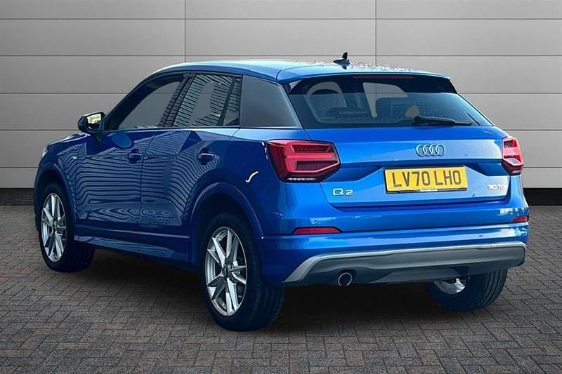 Used Audi Q2 S-Line 116 HP (85 kW) 2020 Blue SUV