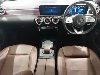Used Mercedes CLA180 AMG Line Premium 136 HP (100 kW) 2022 Blue Coupe