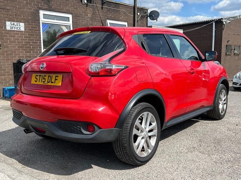 Used Nissan Juke Acenta 2015 Red SUV