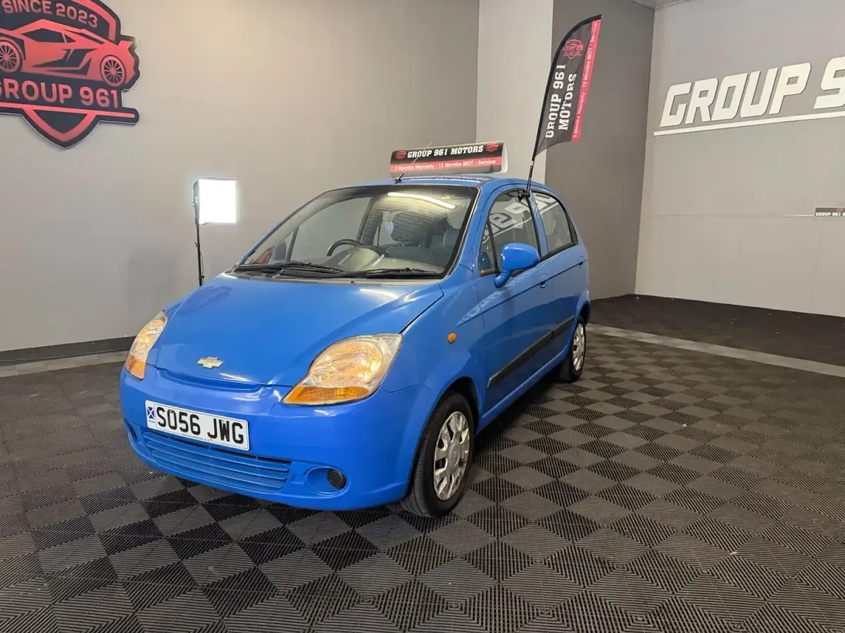 Used Chevrolet Matiz SE 2007 Blue Hatchback