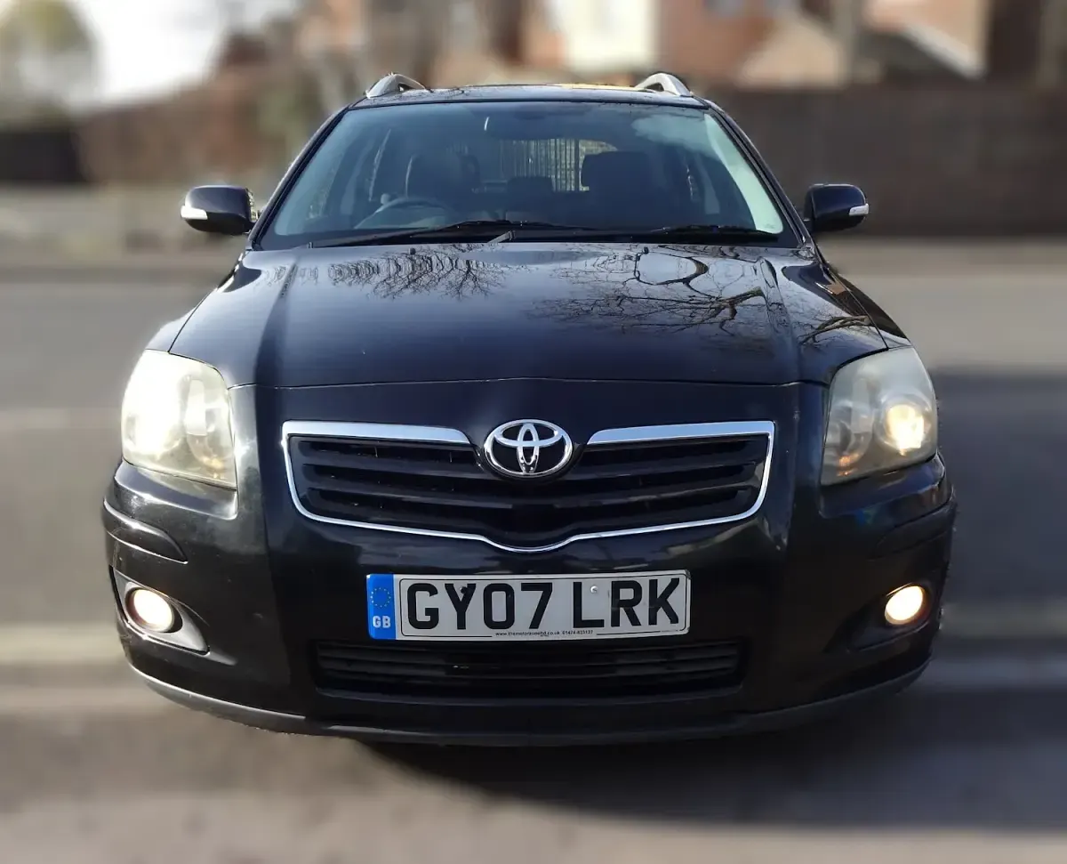 Used Toyota Avensis T4 124 HP (91 kW) 2007 Black Estate