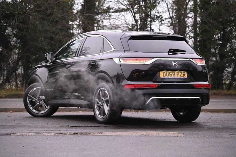 Used DS Automobiles DS7 Crossback Prestige 130 HP (95 kW) 2018 Black SUV