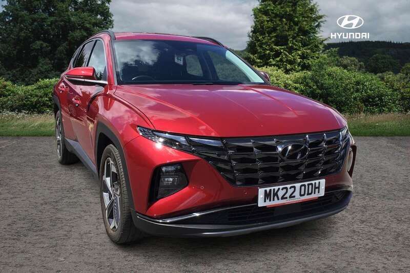 Red Used 2022 Hyundai Tucson Premium SUV | £22,999 (Fair price) - Image 1/4