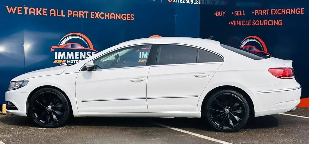 Used VW CC GT 140 HP (102 kW) 2014 White Sedan