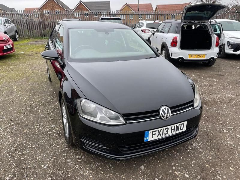 Used VW Golf VII SE 2013 Black Hatchback