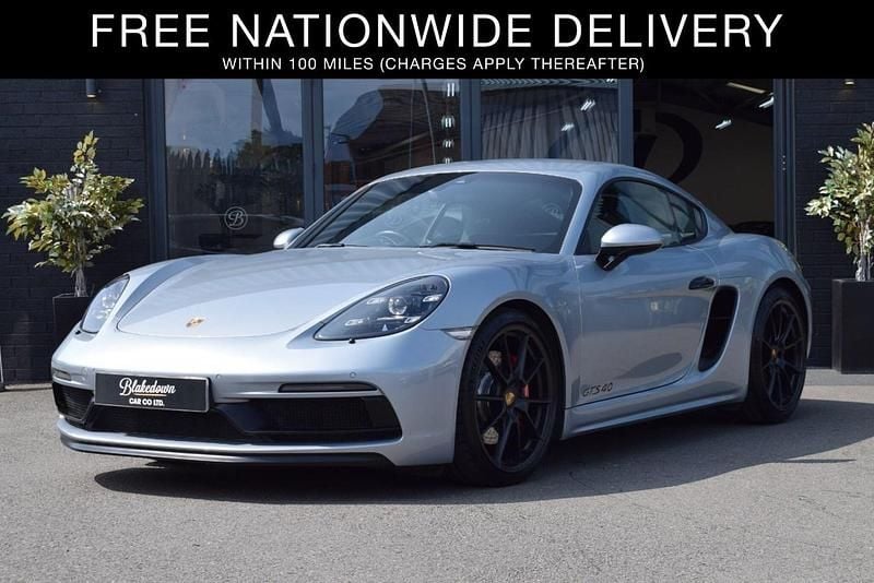 Silver Used 2020 Porsche 718 Cayman Coupe | £54,999 (Fair price) - Image 1/4