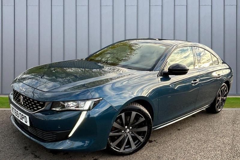 Used Peugeot 508 GT-line 161 HP (118 kW) 2020 Blue Hatchback