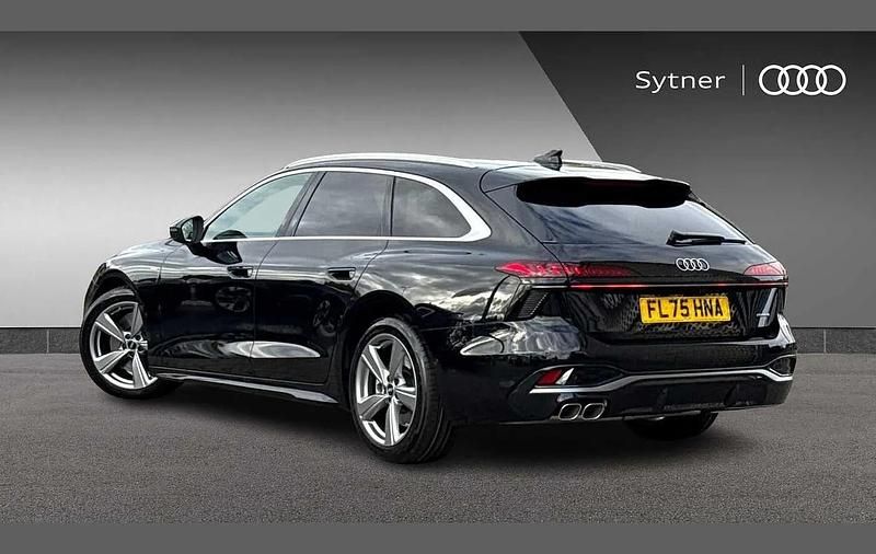 Used Audi A6 S-Line 200 HP (147 kW) 2025 Black Estate