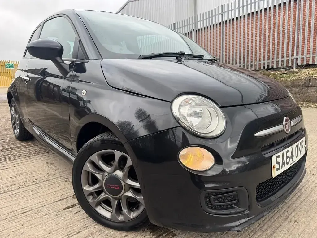 Gebraucht Fiat 500 S 69 PS (50 kW) 2014 Schwarz Kleinwagen