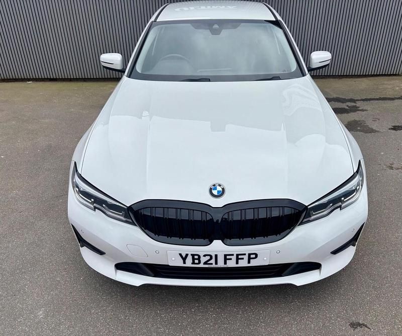 Used BMW 330e Impressive 2021 White Sedan