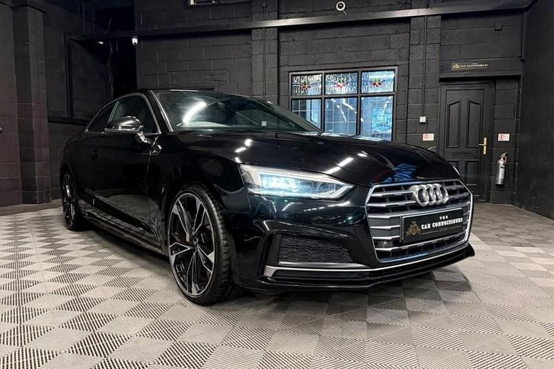 Used Audi A5 S-Line 190 HP (139 kW) 2017 Black Coupe