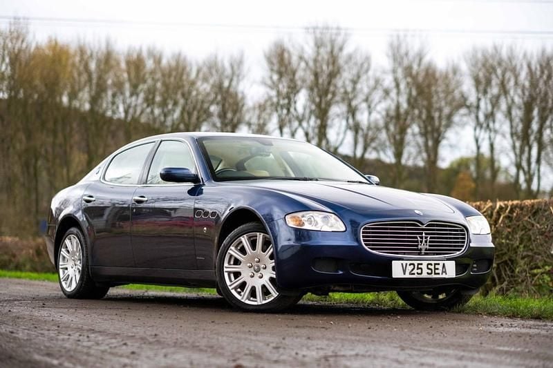 Blue Used 2005 Maserati Quattroporte Sedan | £500 - Image 1/4