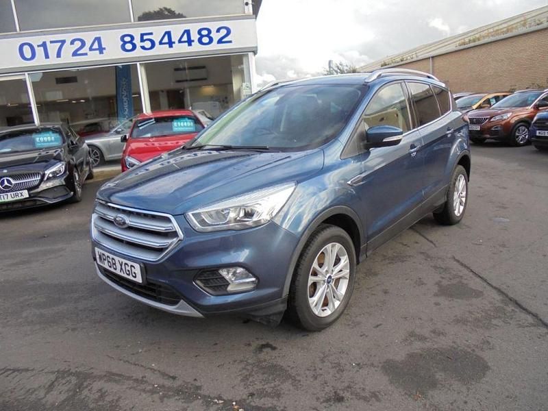 Used Ford Kuga Titanium 150 HP (110 kW) 2018 Blue SUV