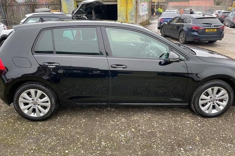 Used VW Golf VII SE 150 HP (110 kW) 2013 Black Hatchback