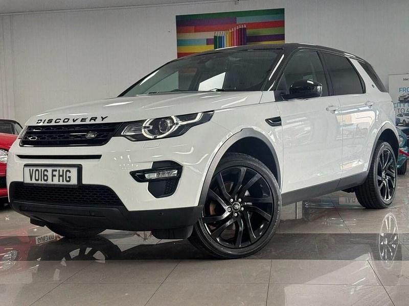 Black/white Used 2016 Land Rover Discovery 4 Black Edition SUV | £10,995 - Image 1/4