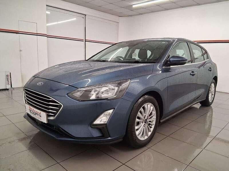 Used Ford Focus Titanium 2021 Blue Hatchback