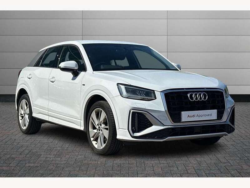 Glacier white Used 2022 Audi Q2 S-Line SUV | £21,950 (Good price) - Image 1/4
