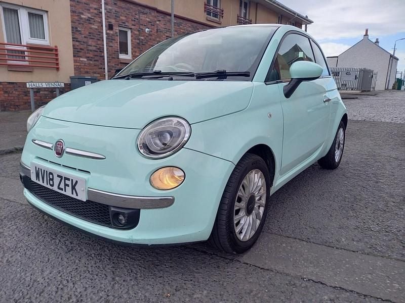 Used Fiat 500 Lounge 69 HP (50 kW) 2018 Green Hatchback