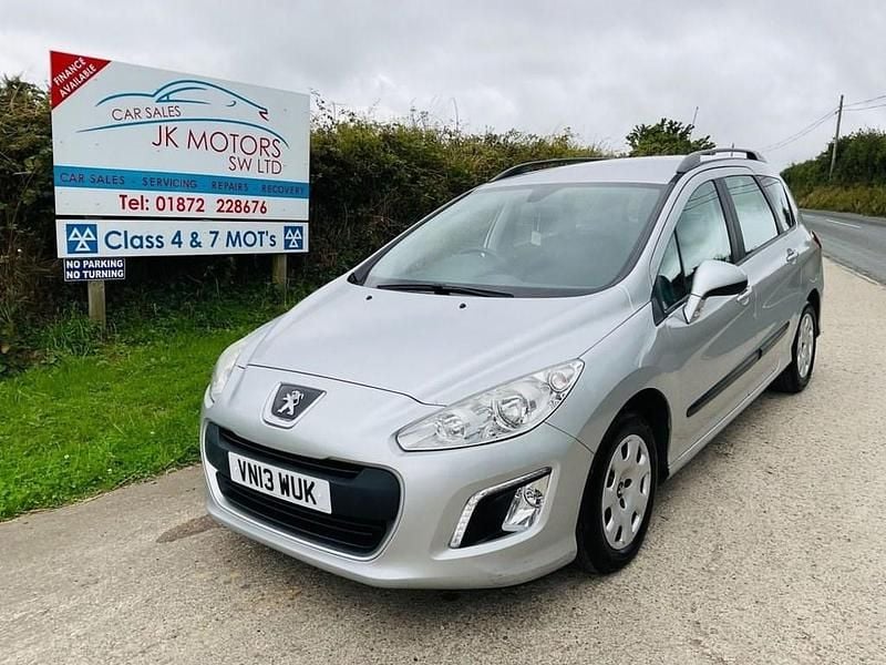 Silver Used 2013 Peugeot 308 Access Estate | £3,495 (Fair price) - Image 1/4