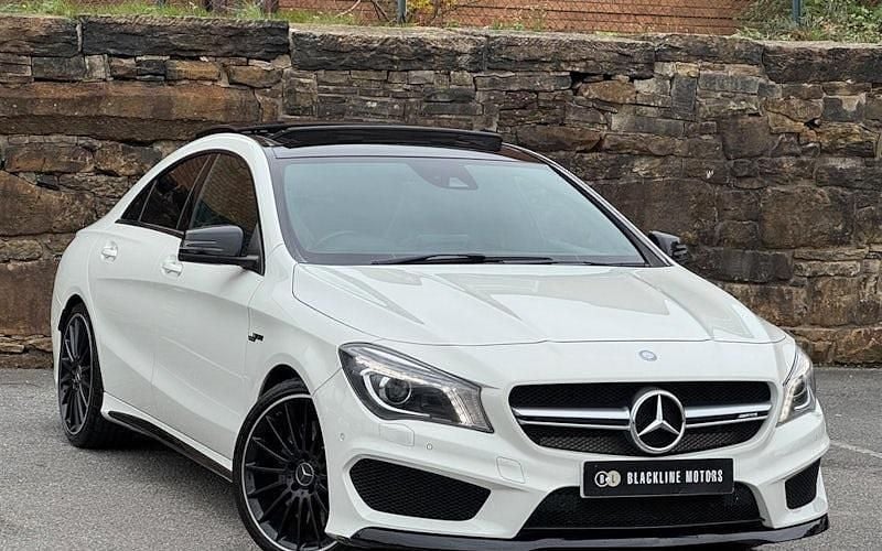 White Used 2015 Mercedes CLA45 AMG AMG Sedan | £15,750 (Good price) - Image 1/4