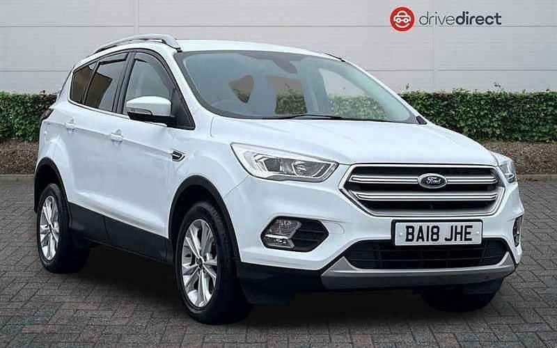 White Used 2018 Ford Kuga Titanium SUV | £9,990 (Fair price) - Image 1/4