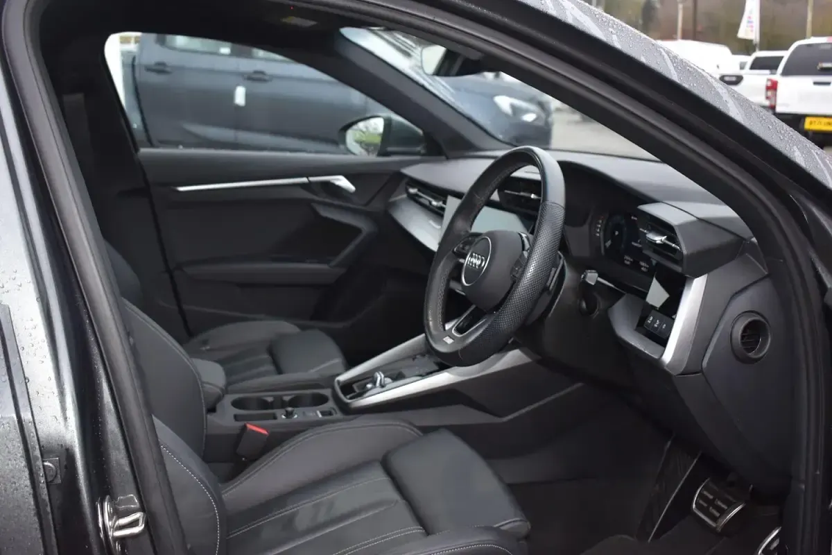 Used Audi A3 S-Line 110 HP (80 kW) 2022 Grey Sedan
