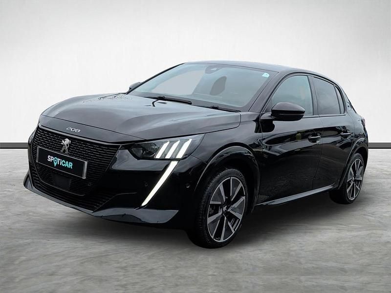 Used Peugeot e-208 Premium 98 kW (134 HP) 2022 Black Hatchback