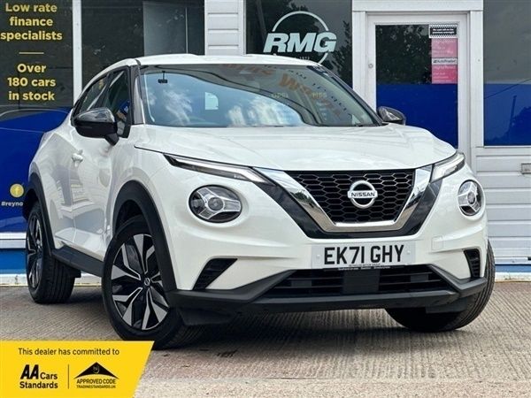 White Used 2022 Nissan Juke Acenta SUV | £12,700 (Fair price) - Image 1/1