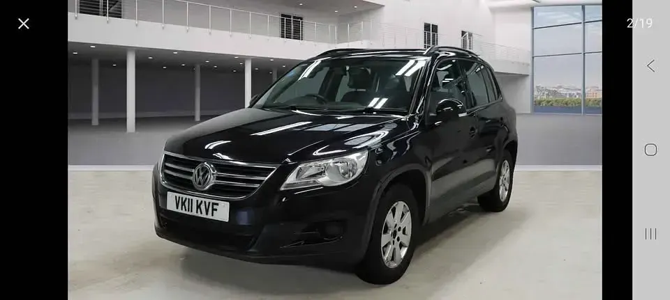 Używany VW Tiguan S 2011 Czarny SUV