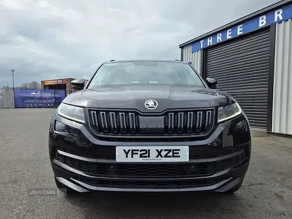Used Skoda Kodiaq SportLine 200 HP (147 kW) 2021 Black SUV