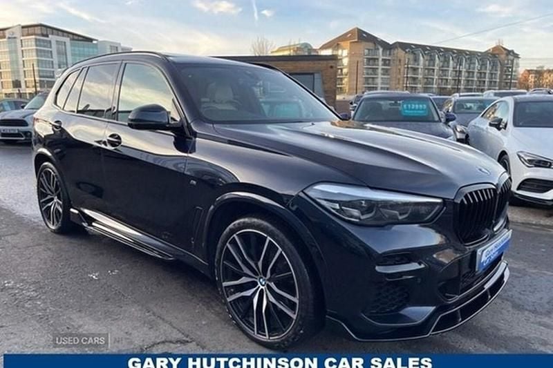 Black Used 2021 BMW X5 M Sport SUV | £35,950 (Fair price) - Image 1/1