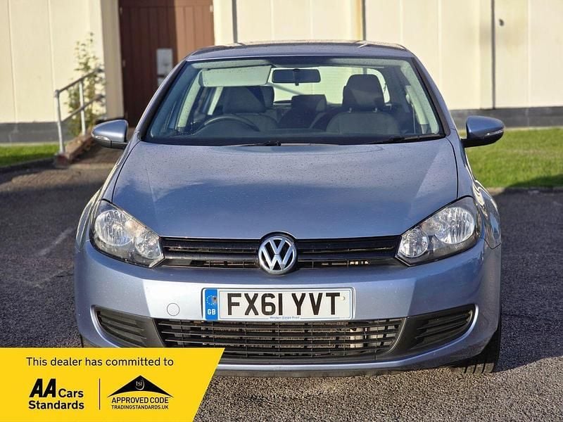 Blue Used 2011 VW Golf VI S Hatchback | £3,295 (Fair price) - Image 1/4
