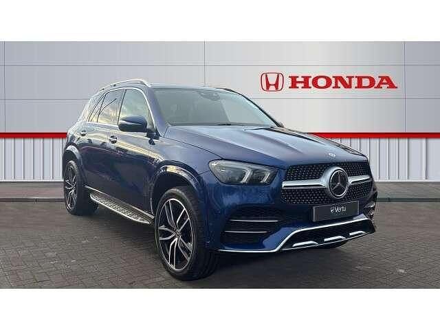 Blue Used 2021 Mercedes GLE400 AMG line SUV | £39,495 (Fair price) - Image 1/4