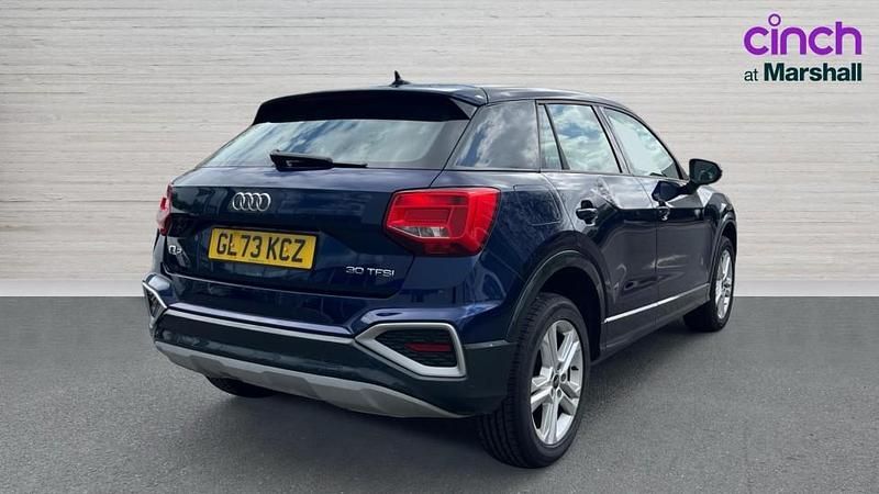 Begagnad Audi Q2 Sport 110 HK (80 kW) 2023 Blå SUV
