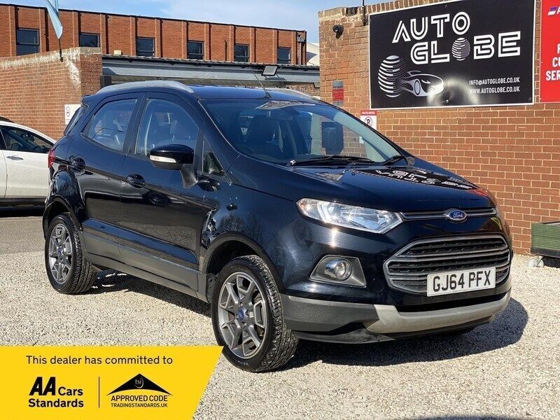 Black Used 2014 Ford Ecosport Titanium SUV | £5,990 (Fair price) - Image 1/3