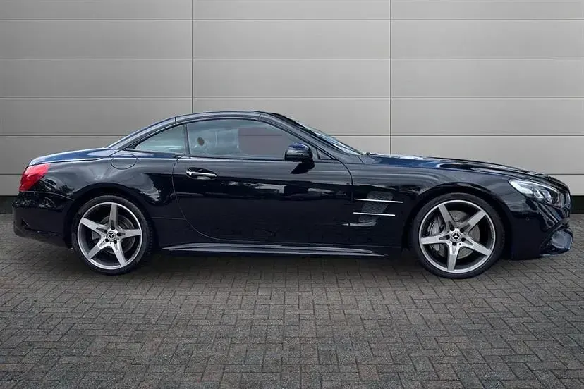 Used Mercedes SL400 AMG Line Premium 367 HP (269 kW) 2018 Black Cabriolet